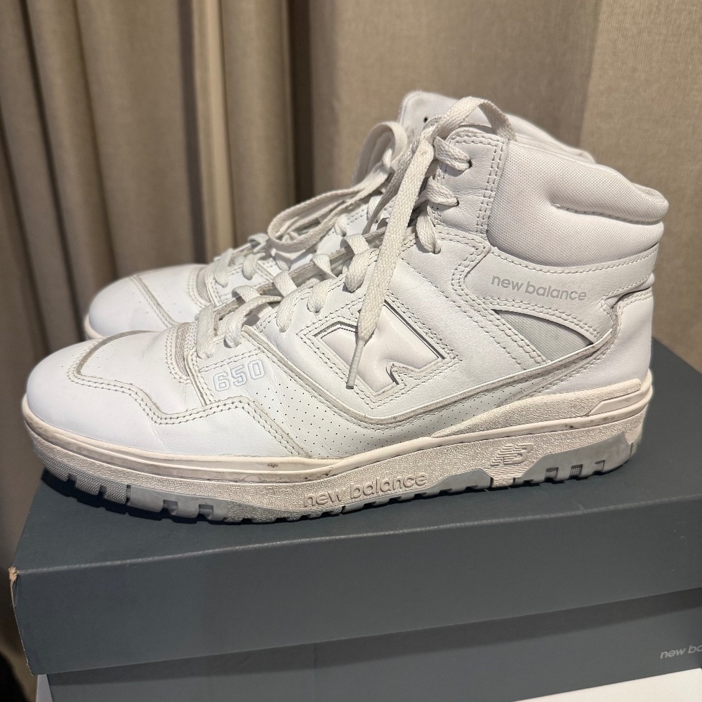 New Balance 650 High Top Sneakers (Men, Size 11)